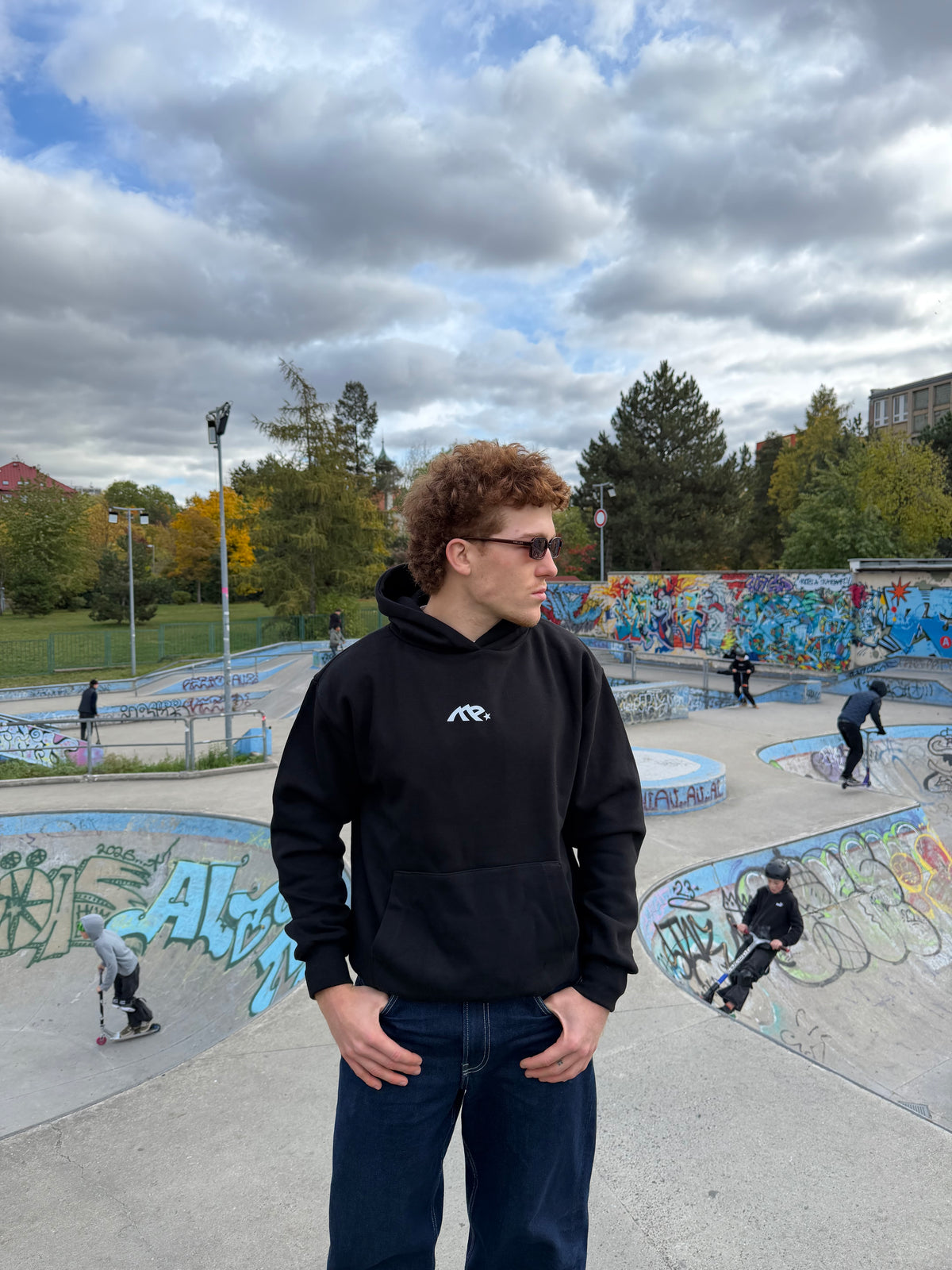 Logo Hoodie Black