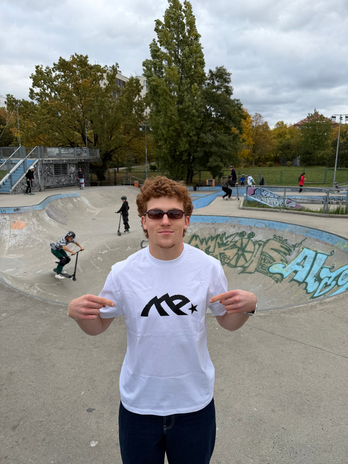 Big Logo Tee White